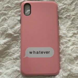 Whatever iPhone XS Max case